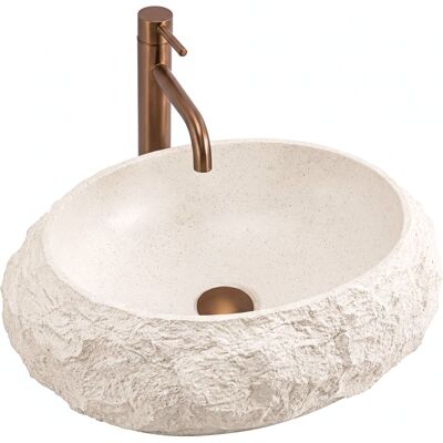 REA Malja-allas Mika Warm Beige Beige, 50X38X15CM REA Malja-allas Mika Warm Beige Beige, 50X38X15CM