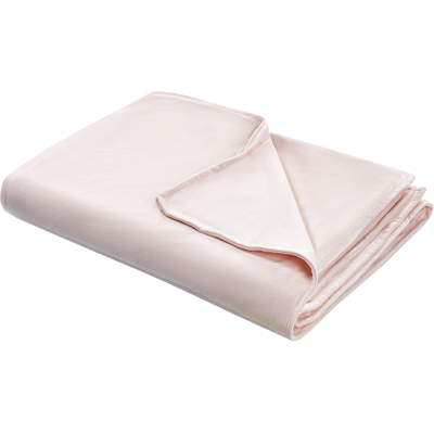 Beliani Painotettu Peitteen Suojus Pinkki Polyesteri 120 x 180 cm - Painotettu Peiton Suojus Beliani Painotettu Peitteen Suojus Pinkki Polyesteri 120 x 180 cm - Painotettu Peiton Suojus