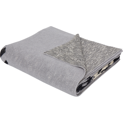 Beliani Lastenpeite Harmaa Puuvilla 130 x 180 cm - Lastenpeite Beliani Lastenpeite Harmaa Puuvilla 130 x 180 cm - Lastenpeite