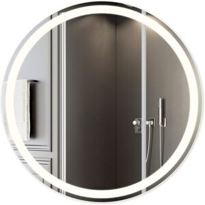 NETTLIFE valaistu kylpyhuoneen peili - pyöreä 60 cm LED, seinäkiinnitys, kosketuskytkin, huurtumaton, IP44, säädettävä 3000K-6500K NETTLIFE valaistu kylpyhuoneen peili - pyöreä 60 cm LED, seinäkiinnitys, kosketuskytkin, huurtumaton, IP44, säädettävä 3000K-6500K