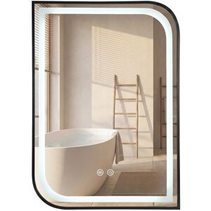 REA peili ZONE 80x60 Musta, 2,5x60x80cm REA peili ZONE 80x60 Musta, 2,5x60x80cm