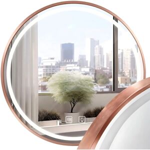 REA peili LED P11394 MMJ 50 harjattu kupari, 50x50x50cm REA peili LED P11394 MMJ 50 harjattu kupari, 50x50x50cm