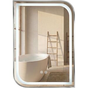 REA peili ZONE 80x60 harjattu nikkeli, 2,5x60x80cm REA peili ZONE 80x60 harjattu nikkeli, 2,5x60x80cm