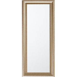 Beliani Seinäpeili AURILLAC 51 cm 141 cm Kulta Beliani Seinäpeili AURILLAC 51 cm 141 cm Kulta