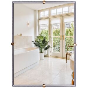REA LED-seinäpeili HOM-06914 60 läpinäkyvä, 80x60x4, 5cm REA LED-seinäpeili HOM-06914 60 läpinäkyvä, 80x60x4, 5cm