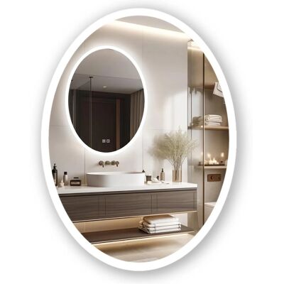 REA peili LED WWA 60X80 Kromi, 2x60x80cm REA peili LED WWA 60X80 Kromi, 2x60x80cm