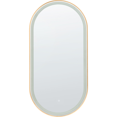 Beliani Kylpyhuoneen LED-peili CHIDDES 60 cm 120 cm Hopea Beliani Kylpyhuoneen LED-peili CHIDDES 60 cm 120 cm Hopea