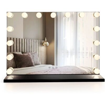 REA peili Hollywood 58x45 Musta, 58x45x12cm REA peili Hollywood 58x45 Musta, 58x45x12cm