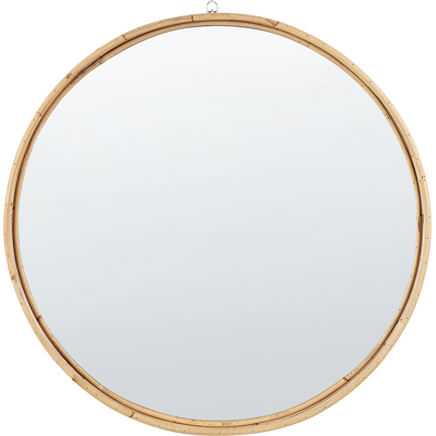 Beliani Seinäpeili BARUNG 60 cm 60 cm rottinki Luonnonväri Beige Beliani Seinäpeili BARUNG 60 cm 60 cm rottinki Luonnonväri Beige