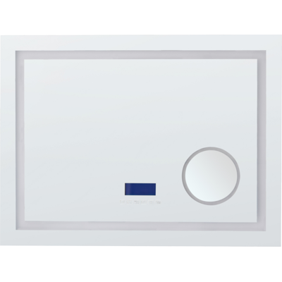 Beliani - Moderni kylpyhuonepeili LED Bluetooth 60x80cm - Neliö Beliani - Moderni kylpyhuonepeili LED Bluetooth 60x80cm - Neliö