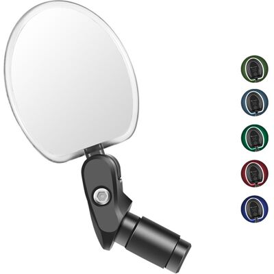 West biking Taustapeili ohjaustanko pyörä USB ladattava ja LED sisäänrakennettu West biking Taustapeili ohjaustanko pyörä USB ladattava ja LED sisäänrakennettu