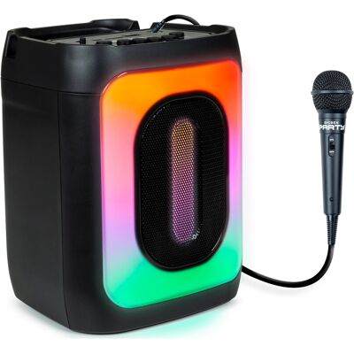 Party Kaiutin Karaoke Bluetooth 30W Valoefektit Langallinen Mikrofoni 4M Party Kaiutin Karaoke Bluetooth 30W Valoefektit Langallinen Mikrofoni 4M