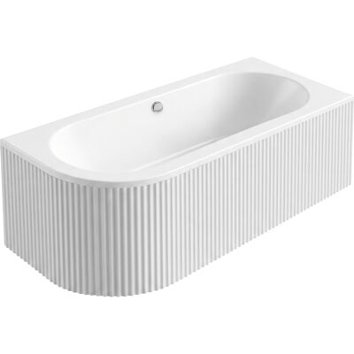 REA Kulma-amme Orion Stripe 170 Oikea Valkoinen, 169,5X75X56CM REA Kulma-amme Orion Stripe 170 Oikea Valkoinen, 169,5X75X56CM