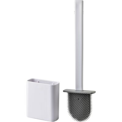 MONDEX WC-harja silikoni Bathlab EDA Silicone 10x4x36 cm valkoinen 1 kpl MONDEX WC-harja silikoni Bathlab EDA Silicone 10x4x36 cm valkoinen 1 kpl