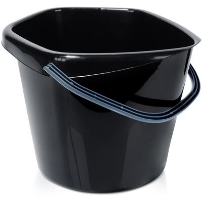 VILDE Musta muoviämpäri 14 l VILDE Musta muoviämpäri 14 l