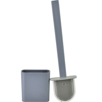 MONDEX WC-harja TPR-silikoni Bathlab EDA 10x4x36 cm harmaa 1 kpl MONDEX WC-harja TPR-silikoni Bathlab EDA 10x4x36 cm harmaa 1 kpl