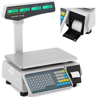 Steinberg Systems Kontrollvåg - 30 kg / 15 g - hintalaskentatoiminnolla - LCD SBS-EBS-101 Steinberg Systems Kontrollvåg - 30 kg / 15 g - hintalaskentatoiminnolla - LCD SBS-EBS-101