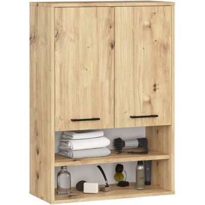 Akord Seinäkaappi 2-ovinen 1-laatikko Artisan-tammi 64x30x94 Akord Seinäkaappi 2-ovinen 1-laatikko Artisan-tammi 64x30x94