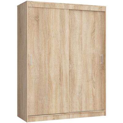 Akord Liukuovi Kaappi Mono Sonoma-tammi 150x60x200 Akord Liukuovi Kaappi Mono Sonoma-tammi 150x60x200