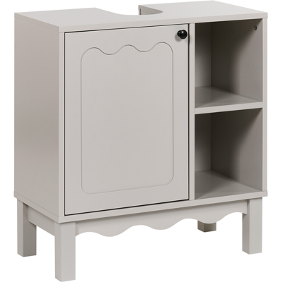 Beliani Allaskaappi PENON 60 cm Vaaleanbeige Beliani Allaskaappi PENON 60 cm Vaaleanbeige