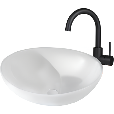 NETTLIFE-tasoallas, ovaali kylpyhuoneen allas lootuskuviolla, valkoinen 41*33cm NETTLIFE-tasoallas, ovaali kylpyhuoneen allas lootuskuviolla, valkoinen 41*33cm