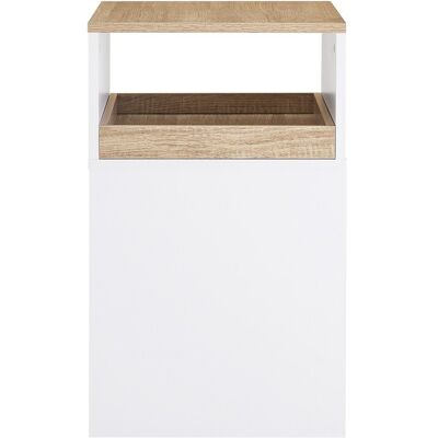 SoBuy liikuteltava tulostintelaatikko toimistokaappi 40×50×65 cm 1 vetolaatikko ASK08‑WN SoBuy liikuteltava tulostintelaatikko toimistokaappi 40×50×65 cm 1 vetolaatikko ASK08‑WN