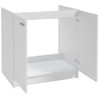 Deftrans Regal Uuni Kaappi - 80x50 - Valkoinen Deftrans Regal Uuni Kaappi - 80x50 - Valkoinen