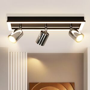 ZMH LED-kattospottivalaisin, jossa 3 lamppua - Säädettävät kohdevalot GU10 15W 42cm ZMH LED-kattospottivalaisin, jossa 3 lamppua - Säädettävät kohdevalot GU10 15W 42cm