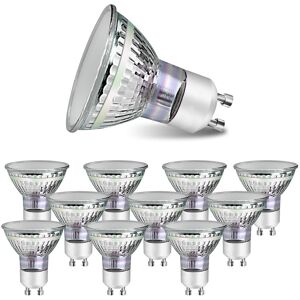 ZMH 10 kpl GU10 LED-lamppuja, lämmin valkoinen, 3,5 W, 110° säteilykulma, ei-säädettävä kohdevalo ZMH 10 kpl GU10 LED-lamppuja, lämmin valkoinen, 3,5 W, 110° säteilykulma, ei-säädettävä kohdevalo