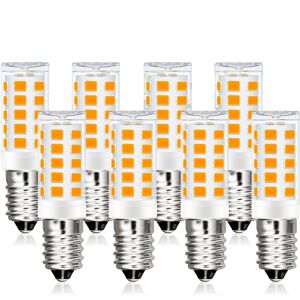 NETTLIFE E14 vintage LED-lamppu, 8 kpl – 2 700 K, retro lasi, 2,5 W, energiansäästölamppu, E14, 8 kpl NETTLIFE E14 vintage LED-lamppu, 8 kpl – 2 700 K, retro lasi, 2,5 W, energiansäästölamppu, E14, 8 kpl