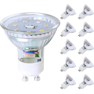 ZMH 6 kpl GU10 6 W LED-lamppuja (vastaa 60 W), 5000 K viileä valkoinen, 110° säteilykulma, ei himmennettävä. ZMH 6 kpl GU10 6 W LED-lamppuja (vastaa 60 W), 5000 K viileä valkoinen, 110° säteilykulma, ei himmennettävä.