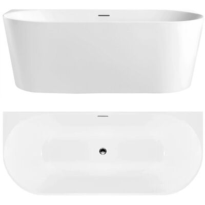 REA Kulma-Amme CAPRI SLIM 170 valkoinen, 170X75X58CM REA Kulma-Amme CAPRI SLIM 170 valkoinen, 170X75X58CM