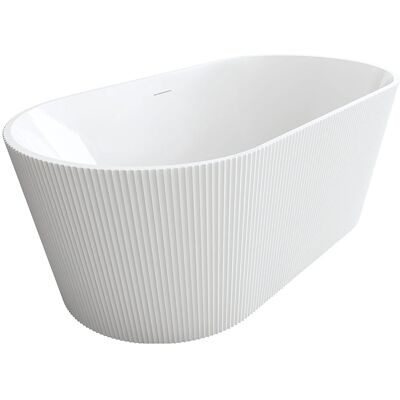 REA Vapaasti seisova kylpyamme Ofelia 170 harjatulla kultaisella ammeen tulppalla Valkoinen, 170X74X59,5CM REA Vapaasti seisova kylpyamme Ofelia 170 harjatulla kultaisella ammeen tulppalla Valkoinen, 170X74X59,5CM