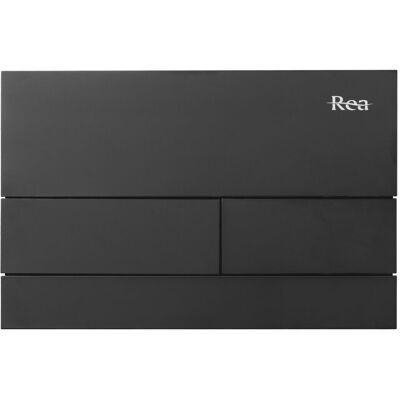 REA T-tyyppinen WC-huuhtelupainike piilovesisäiliöön STEEL musta, 15,5X24X15,5CM REA T-tyyppinen WC-huuhtelupainike piilovesisäiliöön STEEL musta, 15,5X24X15,5CM