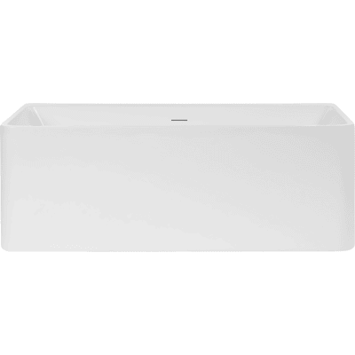 Beliani Kylpyamme vapaasti seisova MARUPARIA 160 x 73 cm Valkoinen Beliani Kylpyamme vapaasti seisova MARUPARIA 160 x 73 cm Valkoinen