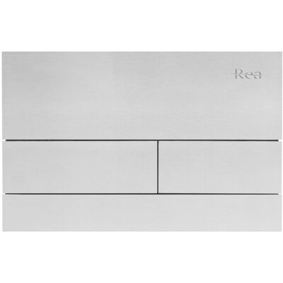 REA - WC-painike - Nikkeli - Alumiini - 235mm REA - WC-painike - Nikkeli - Alumiini - 235mm