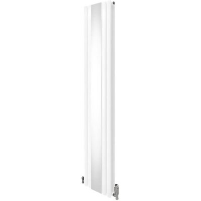 Monstershop Soikea peilipatteri ja venttiilit - 1800 mm x 380 mm - valkoinen Monstershop Soikea peilipatteri ja venttiilit - 1800 mm x 380 mm - valkoinen