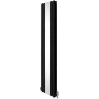 Monstershop Soikea peilipatteri ja venttiilit - 1800 mm x 380 mm - musta Monstershop Soikea peilipatteri ja venttiilit - 1800 mm x 380 mm - musta