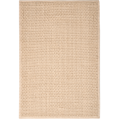 Beliani Kylpyhuonematto KARAD Beige 60 x 90 cm puuvilla Beliani Kylpyhuonematto KARAD Beige 60 x 90 cm puuvilla