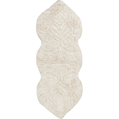 Beliani Kylpymatto CANBAR Vaaleanbeige 150 x 60 cm puuvilla Beliani Kylpymatto CANBAR Vaaleanbeige 150 x 60 cm puuvilla