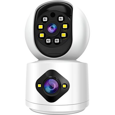 Max Excell Full HD 1080p moottoroitu Wi-Fi-yhteydellä varustettu sisävalvontakamera Max Excell Full HD 1080p moottoroitu Wi-Fi-yhteydellä varustettu sisävalvontakamera