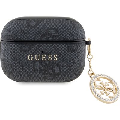 Guess Airpods Pro 4G Script Suojakotelo ja Charm - Suojaus & Tyyli Guess Airpods Pro 4G Script Suojakotelo ja Charm - Suojaus & Tyyli