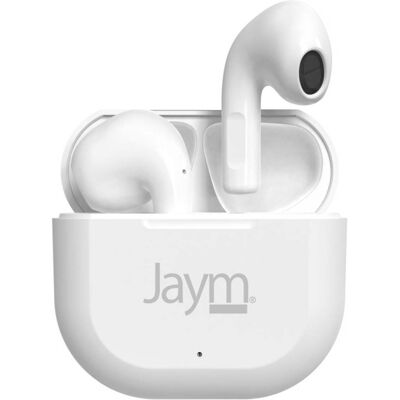 Jaym TS-123B Langaton kuuloke - Mikrofon, Kosketusohjaimet, Valkoinen Jaym TS-123B Langaton kuuloke - Mikrofon, Kosketusohjaimet, Valkoinen