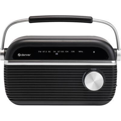 Denver TRB-67B FM Radio Bluetooth Musta Denver TRB-67B FM Radio Bluetooth Musta