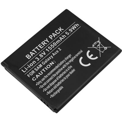 Avizar Akku Samsung Galaxy Ace 2 GT-I8160:lle Li-ion 3.7V 1500mAh 5.7Wh Avizar Akku Samsung Galaxy Ace 2 GT-I8160:lle Li-ion 3.7V 1500mAh 5.7Wh