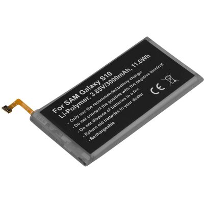 Avizar Akku Li-Polymer 3000mAh Samsung Galaxy S10 3,85V Avizar Akku Li-Polymer 3000mAh Samsung Galaxy S10 3,85V
