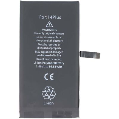 Avizar Akku iPhone 14 Plus -malliin Li-polymeeri 3.86V 4325mAh 16.68Wh Avizar Akku iPhone 14 Plus -malliin Li-polymeeri 3.86V 4325mAh 16.68Wh