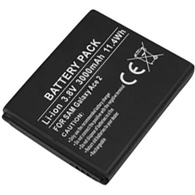 Avizar Akku Li-ion 3000mAh älypuhelin Samsung Galaxy Ace 2 3,7V Avizar Akku Li-ion 3000mAh älypuhelin Samsung Galaxy Ace 2 3,7V