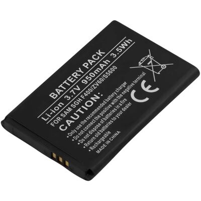 Avizar Batteri 3,7V Li-ion puhelimelle, yhteensopiva Samsung SGH F400, 950mAh Avizar Batteri 3,7V Li-ion puhelimelle, yhteensopiva Samsung SGH F400, 950mAh