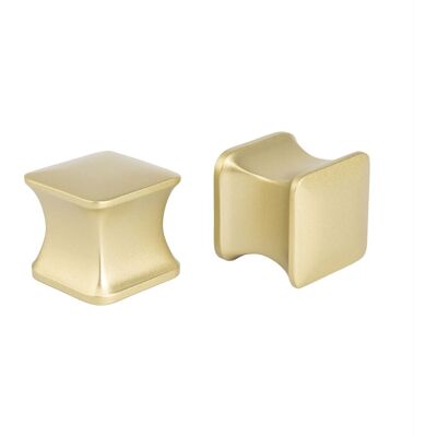 REA suihkuoven vedin 4 , Harjattu kulta, 3x3x2,8cm REA suihkuoven vedin 4 , Harjattu kulta, 3x3x2,8cm